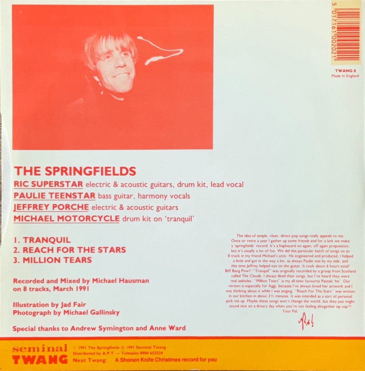 The Springfields – Tranquil - 45rpm records
