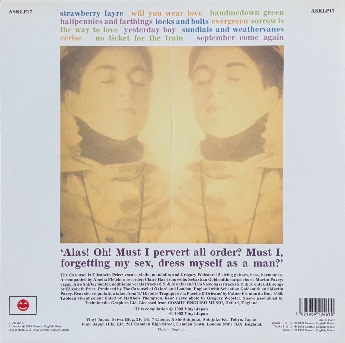 The Carousel – I Forgot To Remember To Forget - 45rpm records