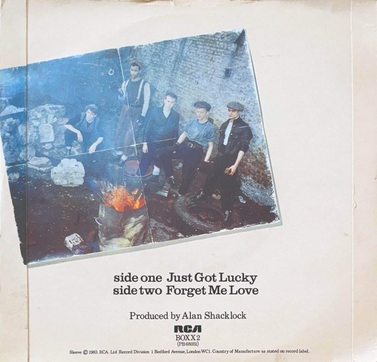 JoBoxers – Just Got Lucky - 45rpm records