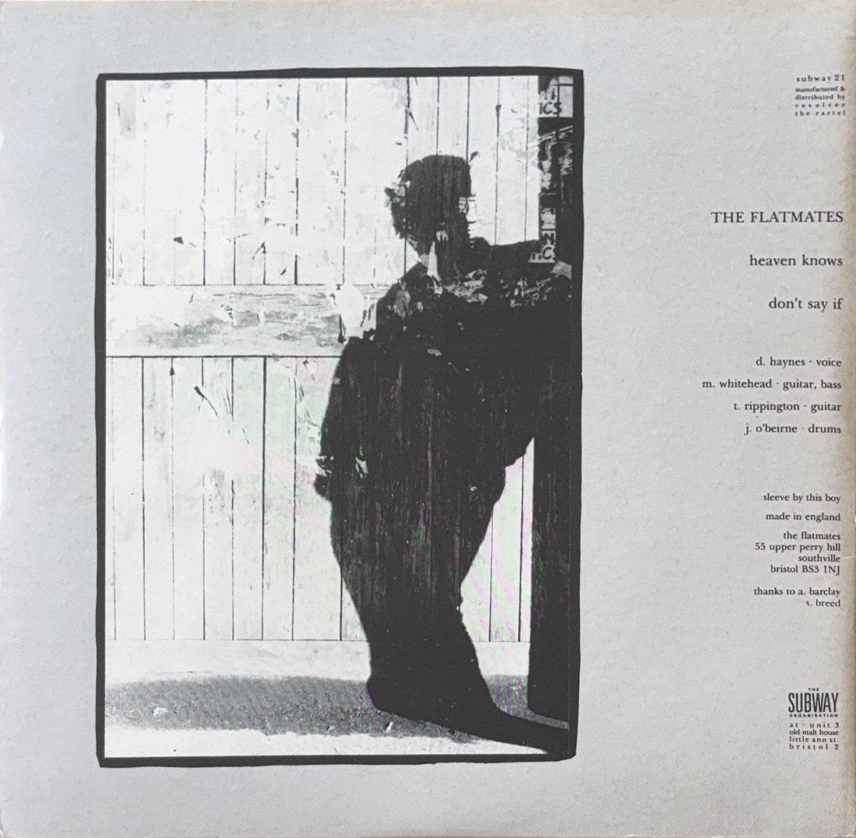The Flatmates – Heaven Knows - 45rpm records