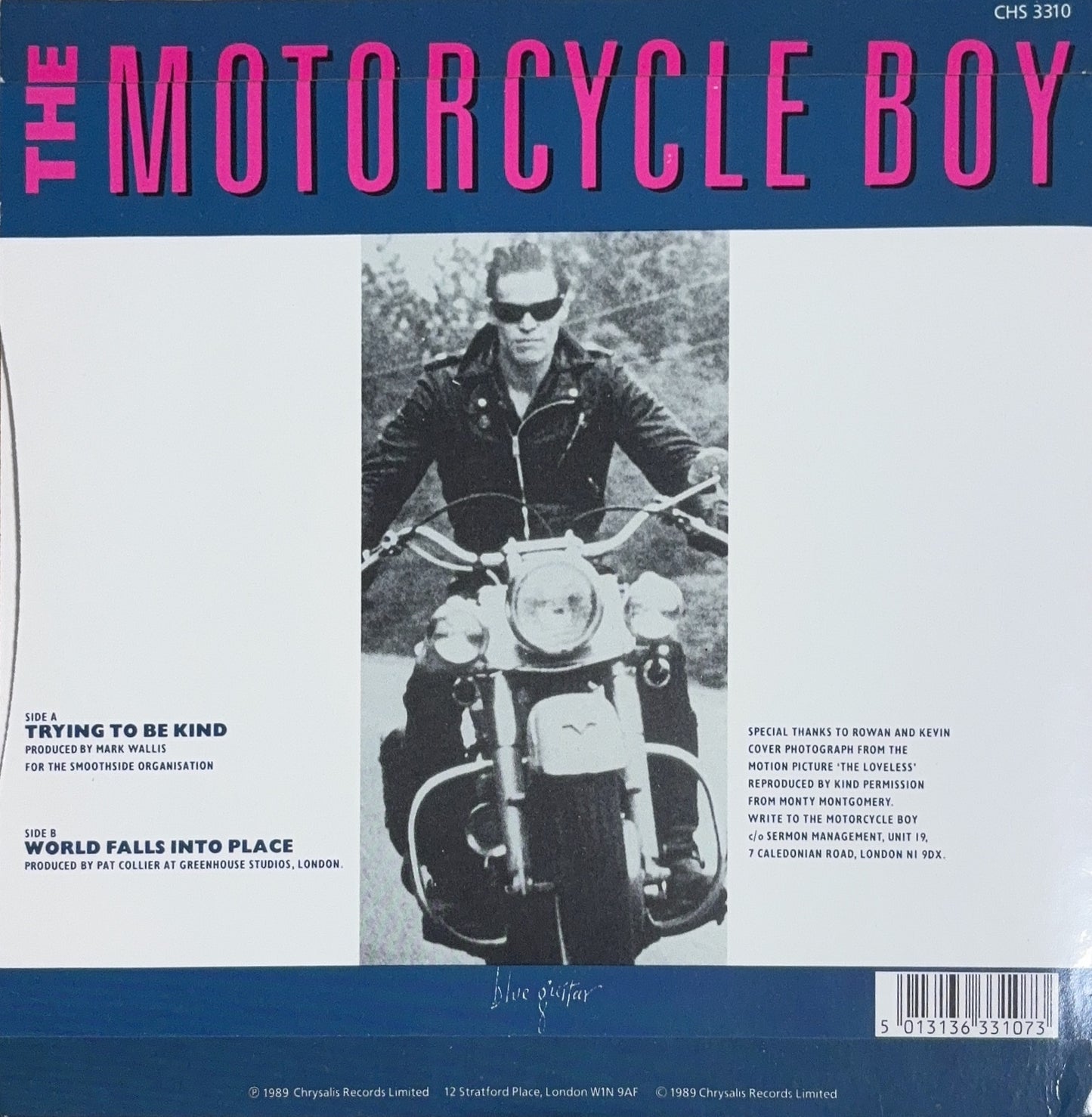 The Motorcycle Boy – Trying To Be Kind