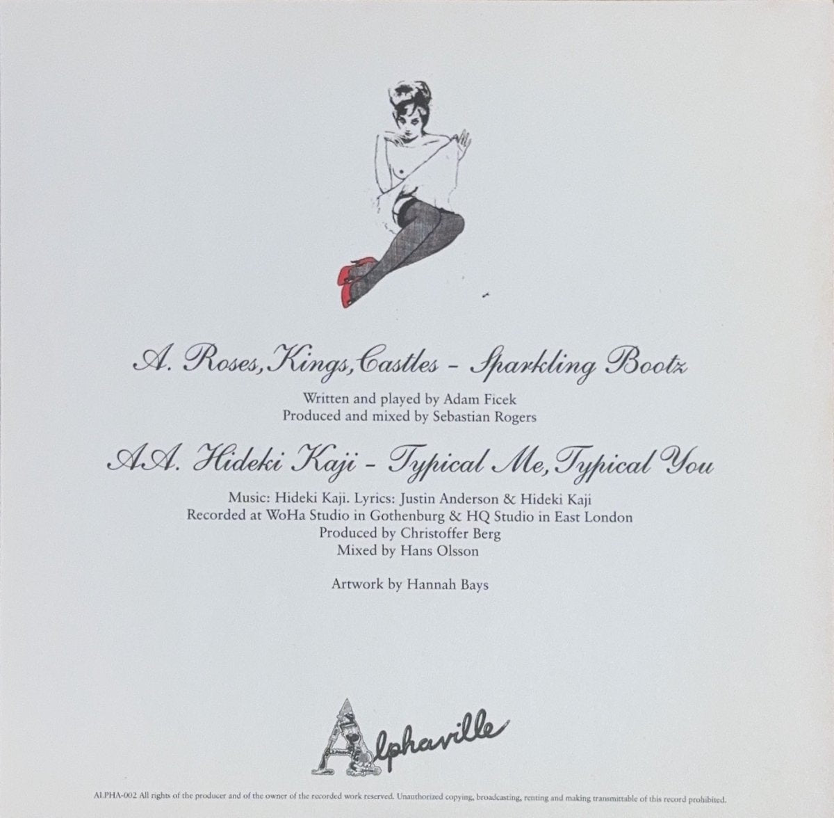 Roses Kings Castles / Hideki Kaji – Sparkling Bootz / Typical Me, Typical You - 45rpm records