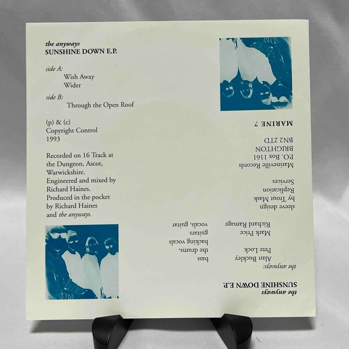 Anyways - Sunshine Down E.P. - 45rpm records