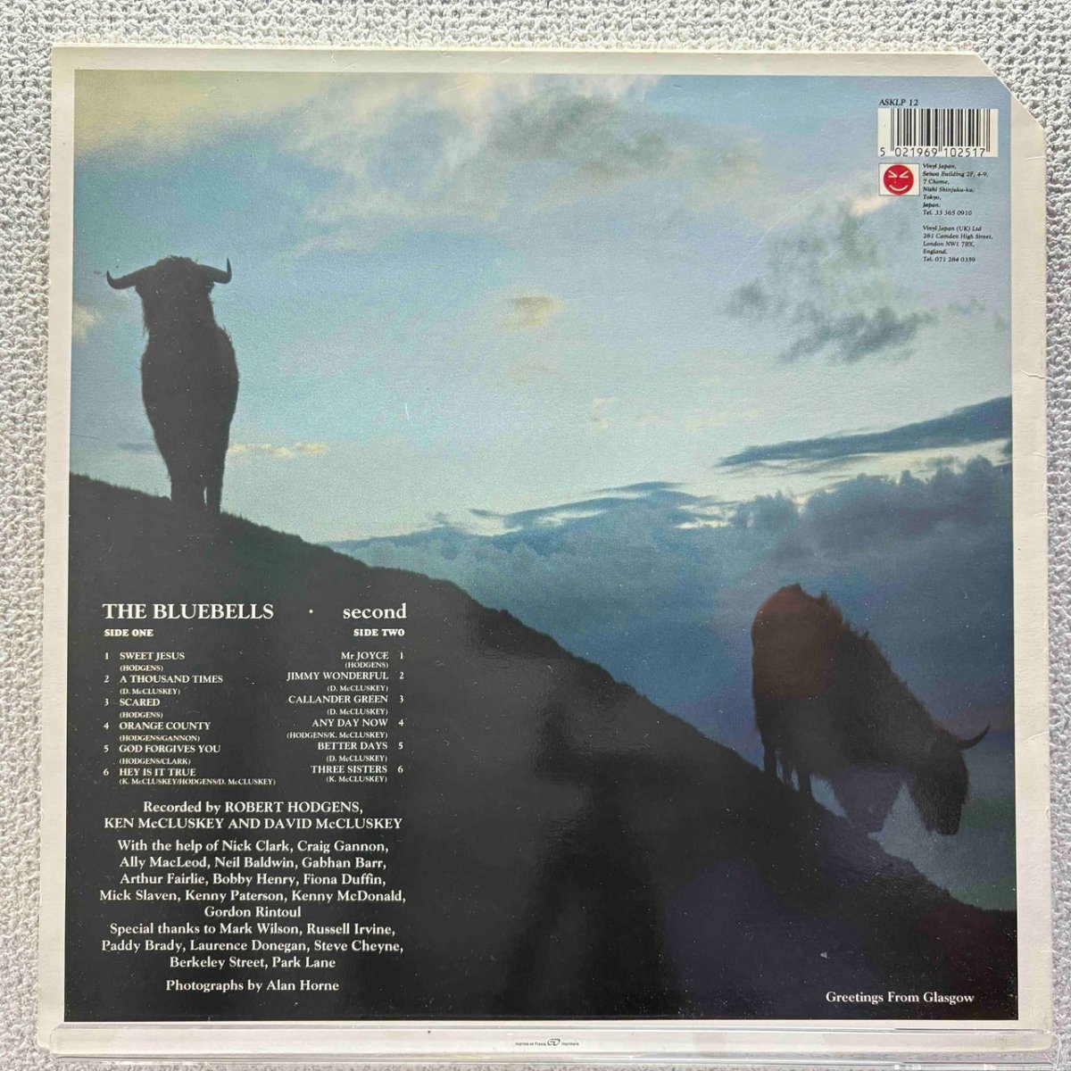 Bluebells - Second - 45rpm records