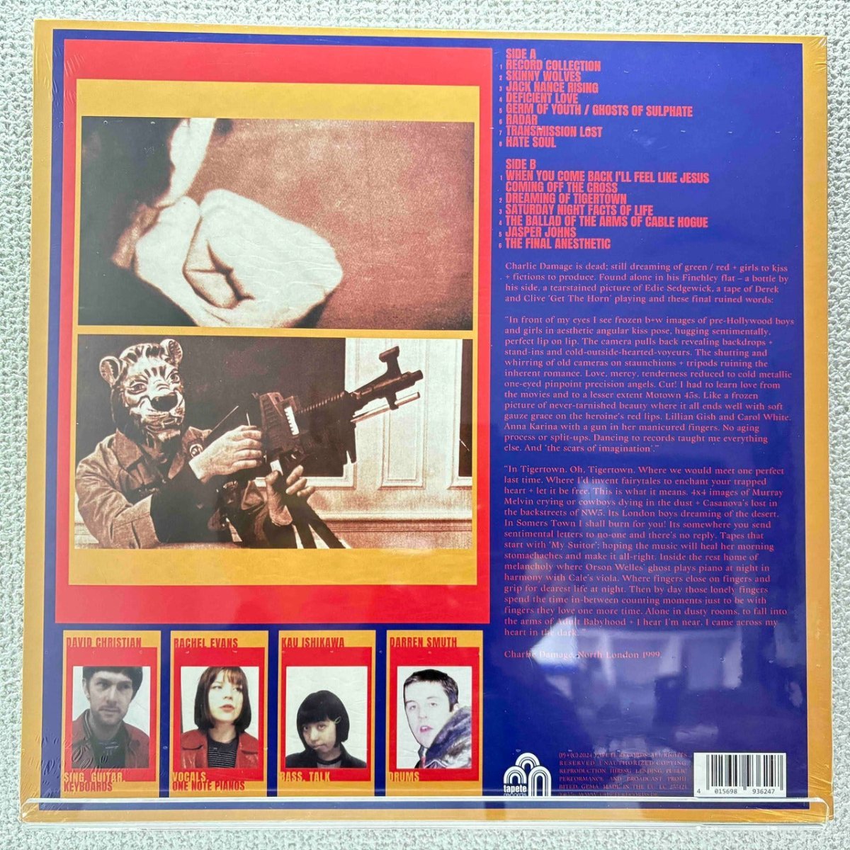 Comet Gain - Tigertown Pictures - 45rpm records