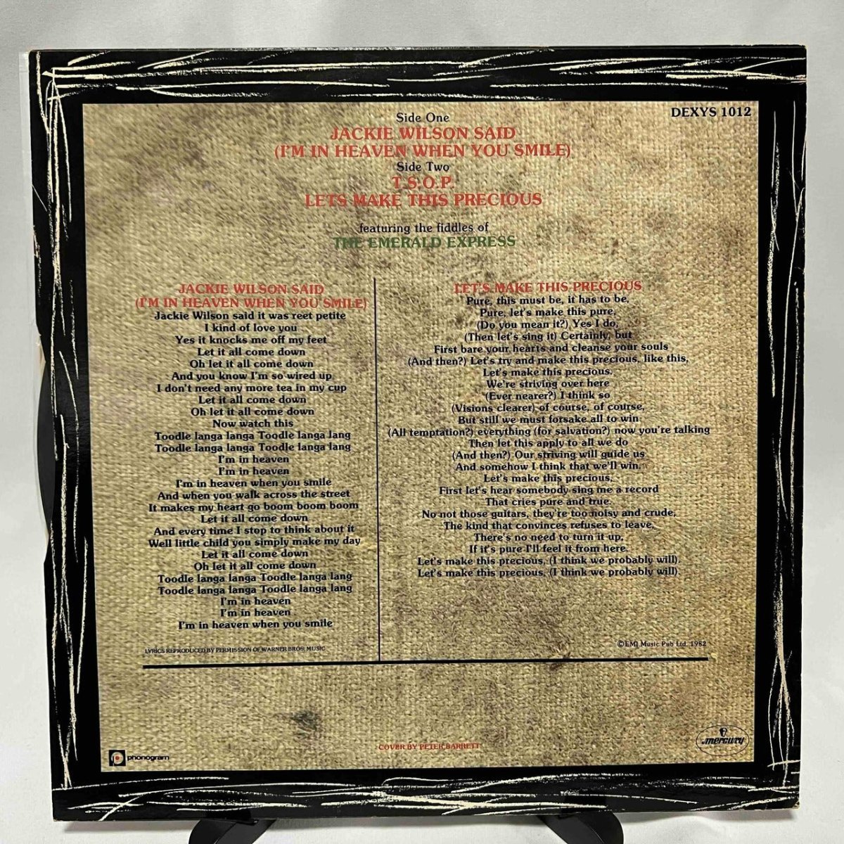 Dexys Midnight Runners - Jackie Wilson Said - 45rpm records