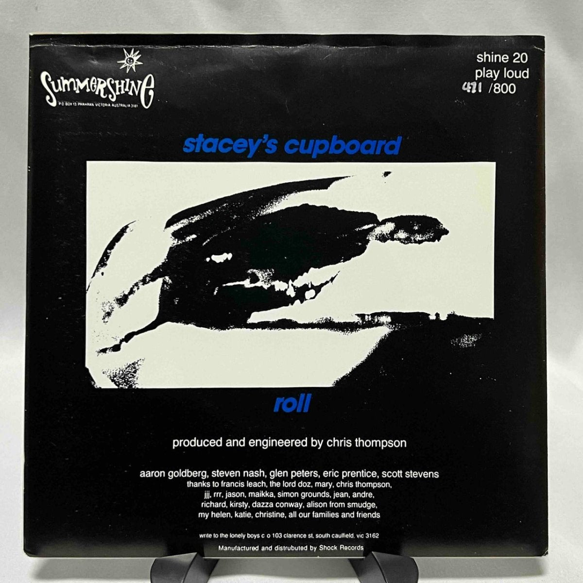 Earthmen - Stace's Cupboard - 45rpm records