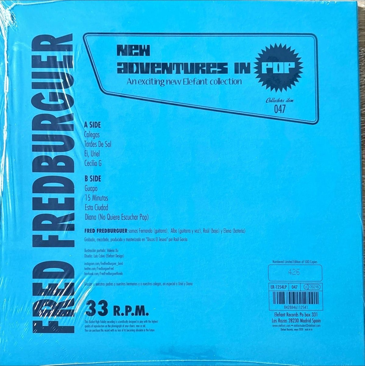 Fred Fredburguer - Fred Fredburguer - 45rpm records