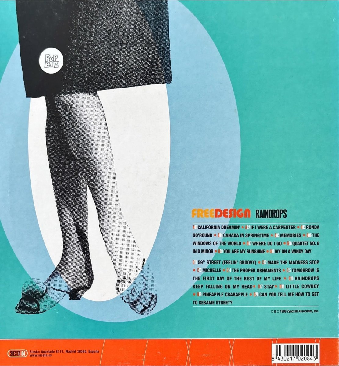 Free Design - Raindrops - 45rpm records