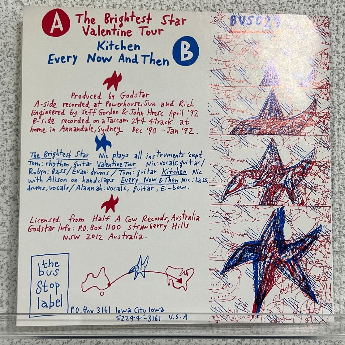 Godstar – The Brightest Star - 45rpm records