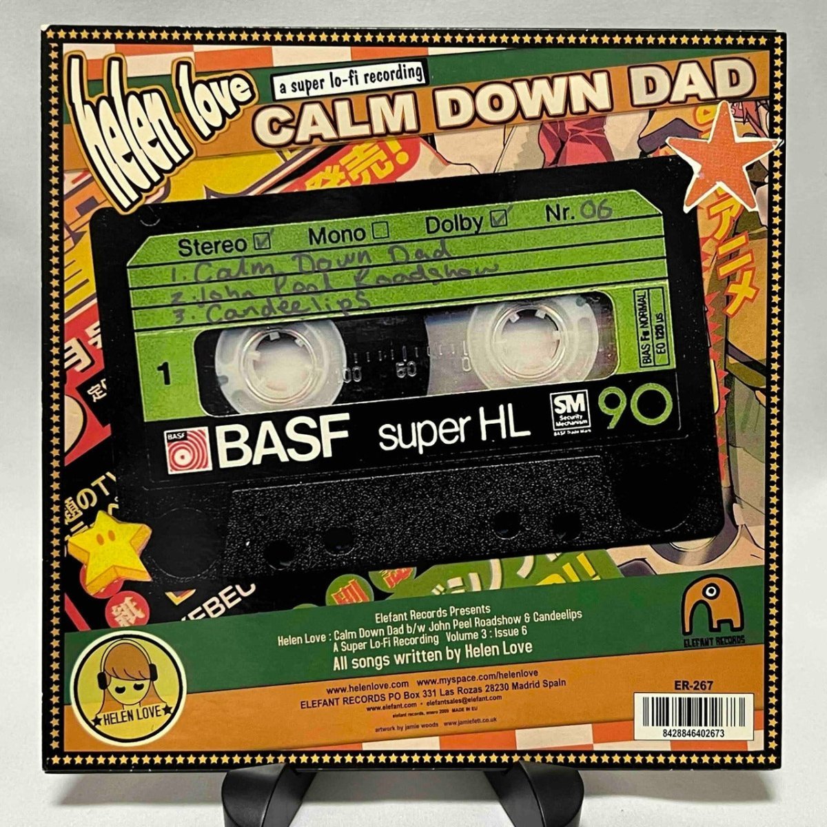 Helen Love – Calm Down Dad - 45rpm records
