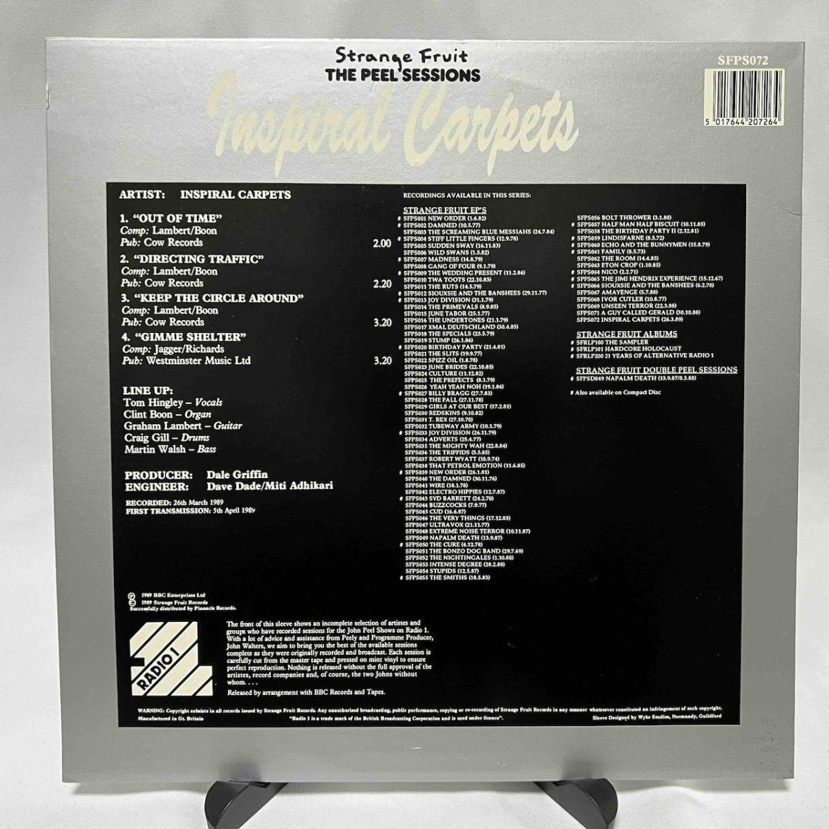 Inspiral Carpets - The Peel Sessions - 45rpm records