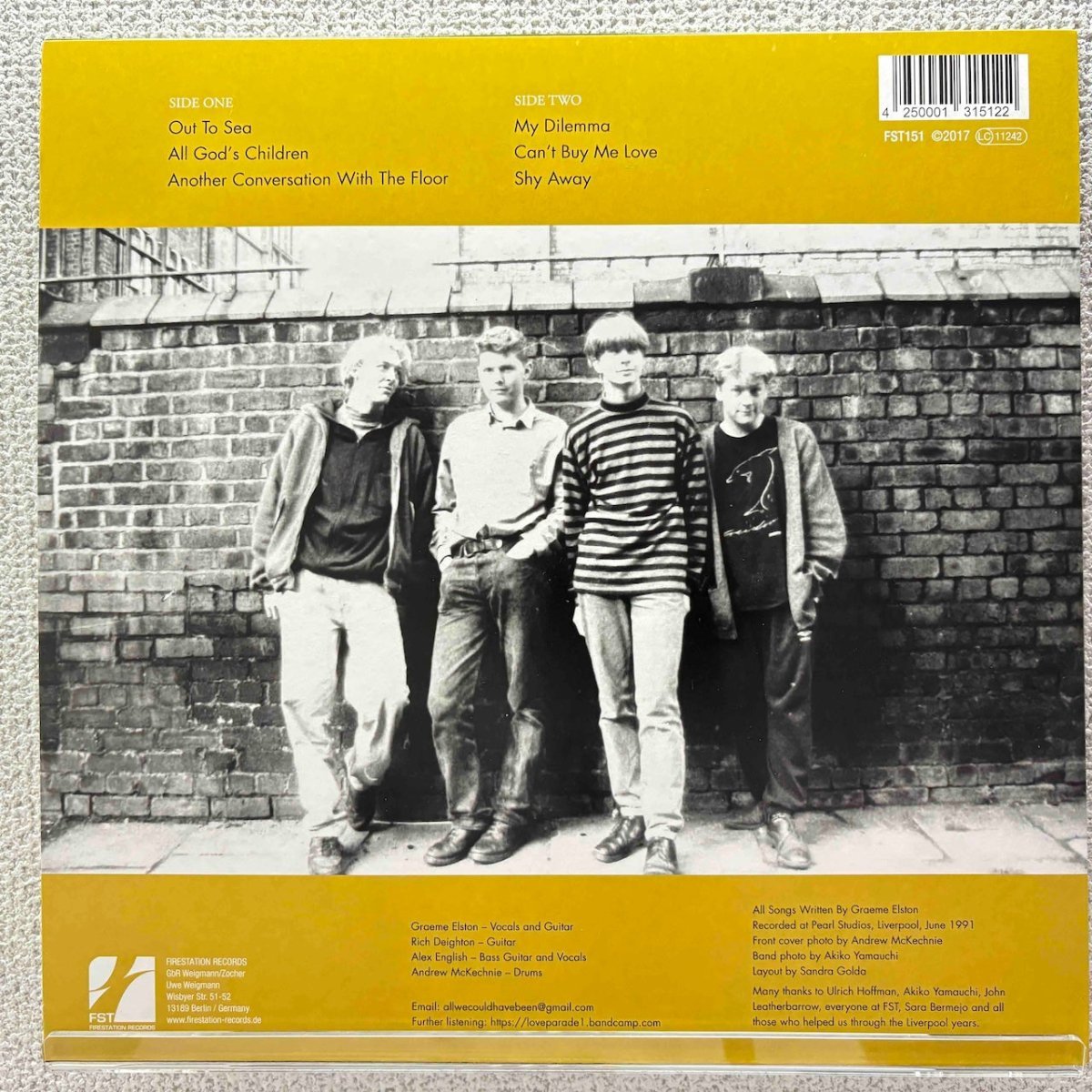 Love Parade - Out To Sea - 45rpm records