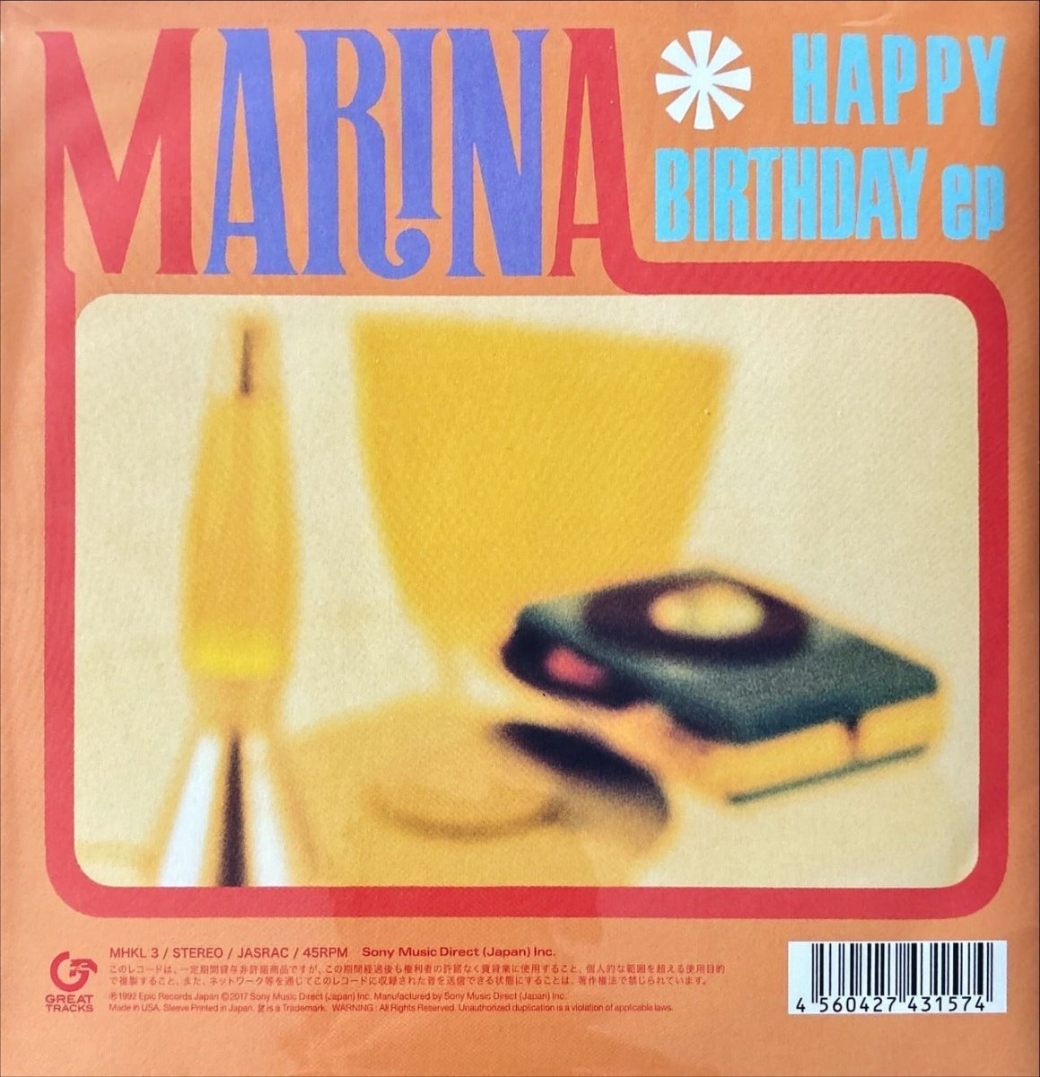 Marina – Happy Birthday EP - 45rpm records