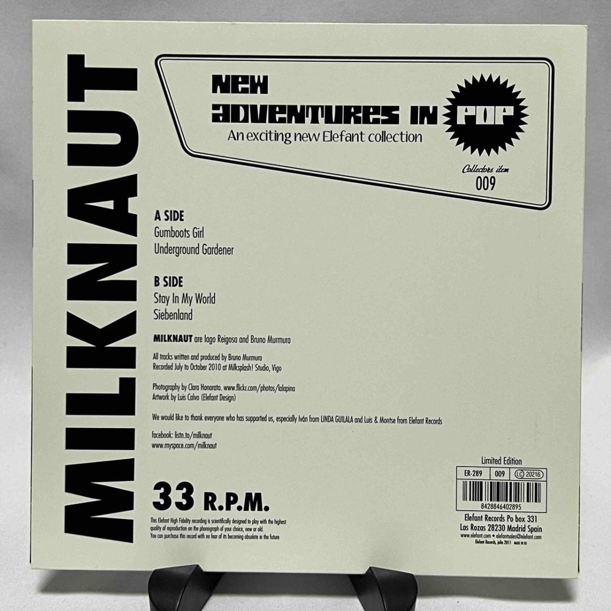 Milknaut – Gumboots Girl - 45rpm records