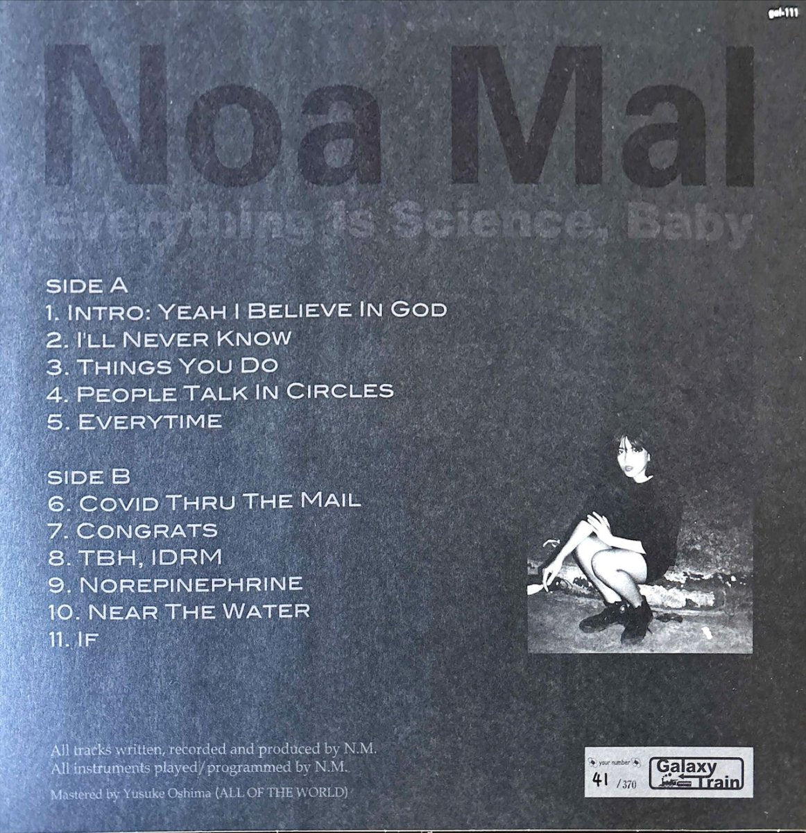 Noa Mal - Everything Is Science, Baby - 45rpm records