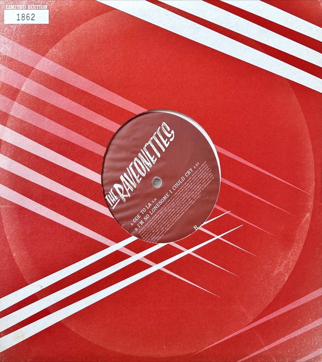 Raveonettes - Ode To LA - 45rpm records
