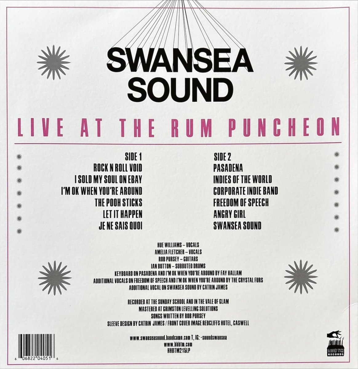 Swansea Sound - Live At The Rum Puncheon - 45rpm records
