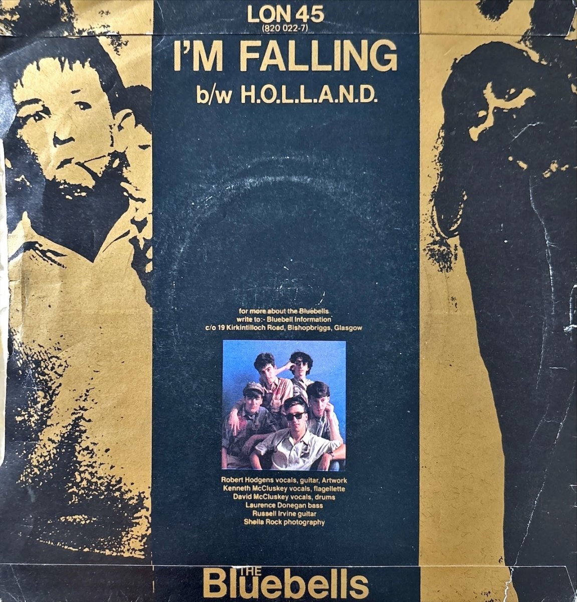 The Bluebells - I'm Falling - 45rpm records