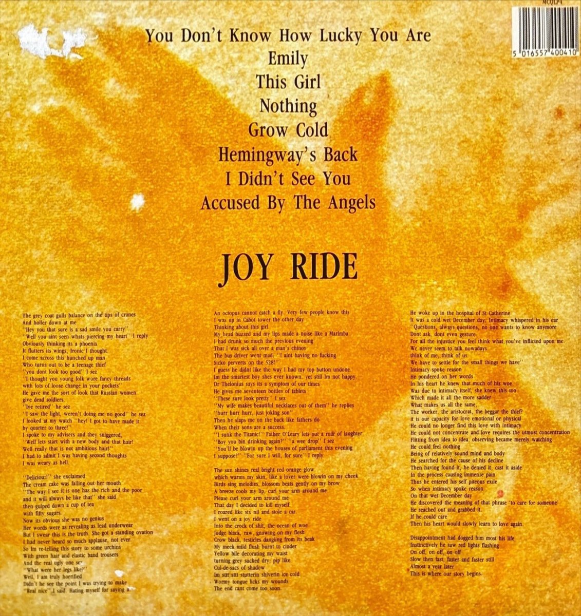 The Brilliant Corners - Joy Ride - 45rpm records
