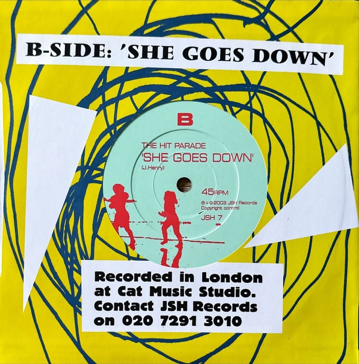 The Hit Parade - In Your Arms - 45rpm records