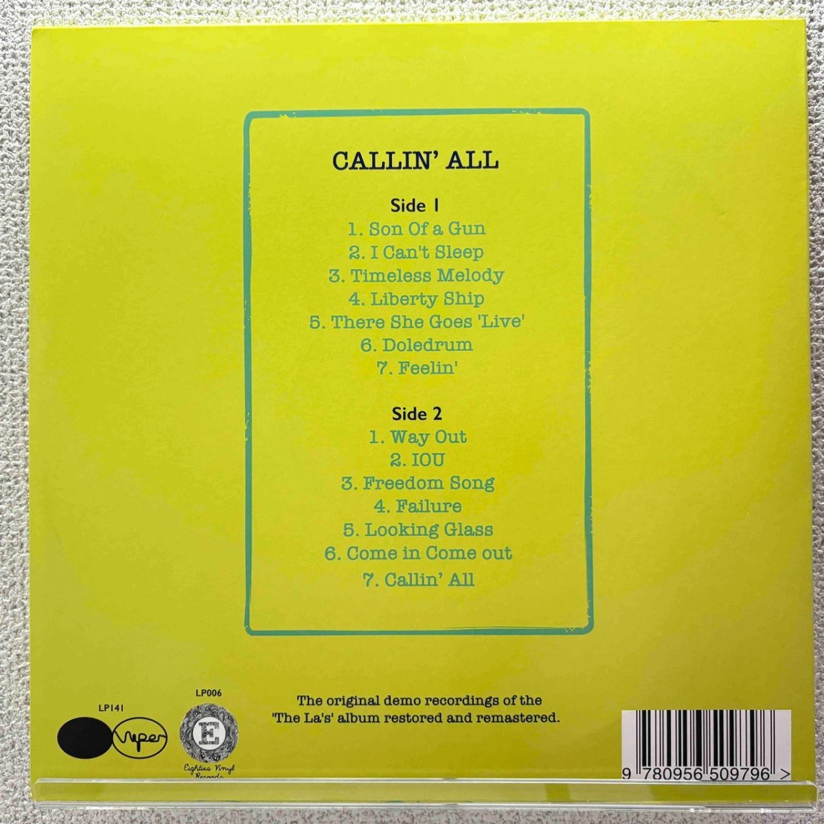 The La's - 1986 - 1987 Callin' All - 45rpm records