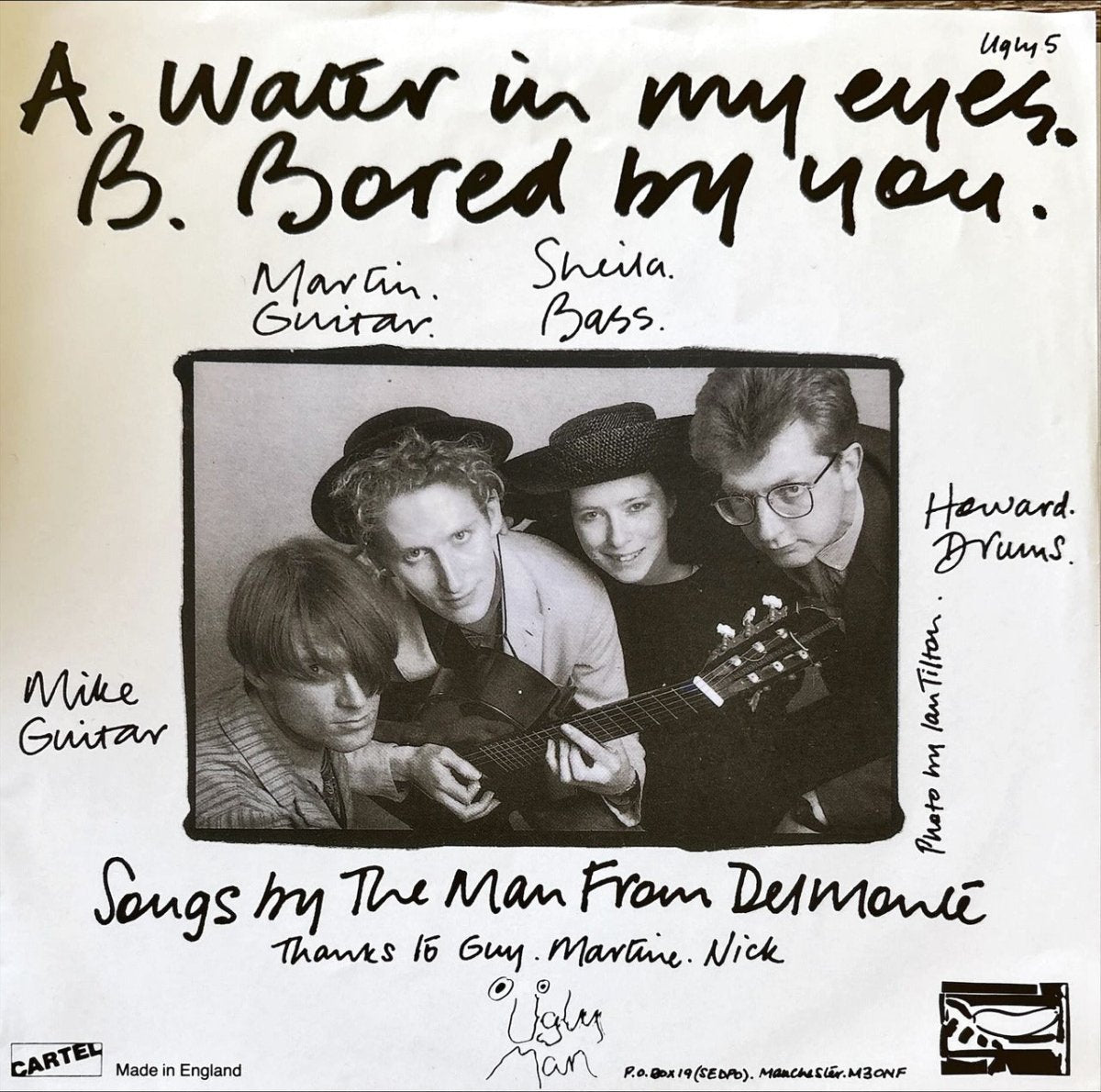 The Man From Delmonte – Water In My Eyes - 45rpm records