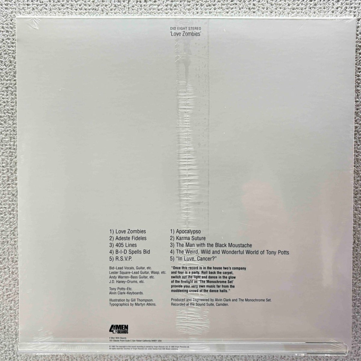 The Monochrome Set – Love Zombies - 45rpm records