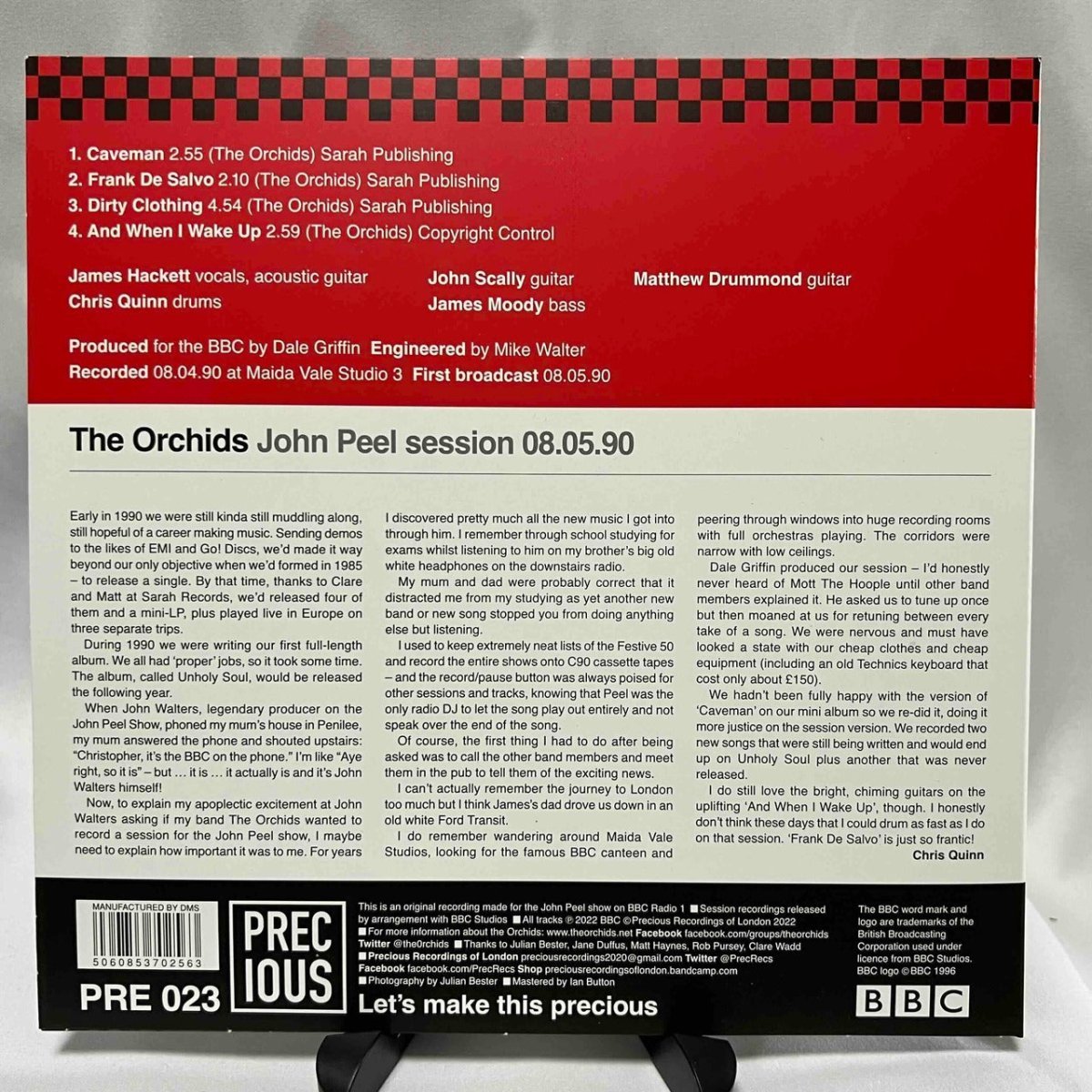 The Orchids - John Peel Session 08.05.90 - 45rpm records