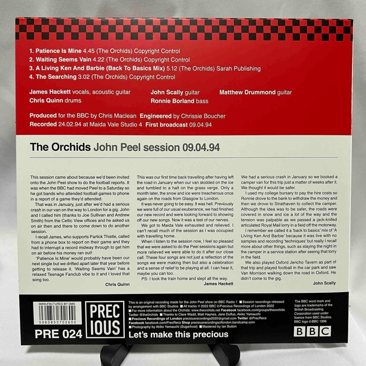 The Orchids - John Peel Session 09.04.94 - 45rpm records