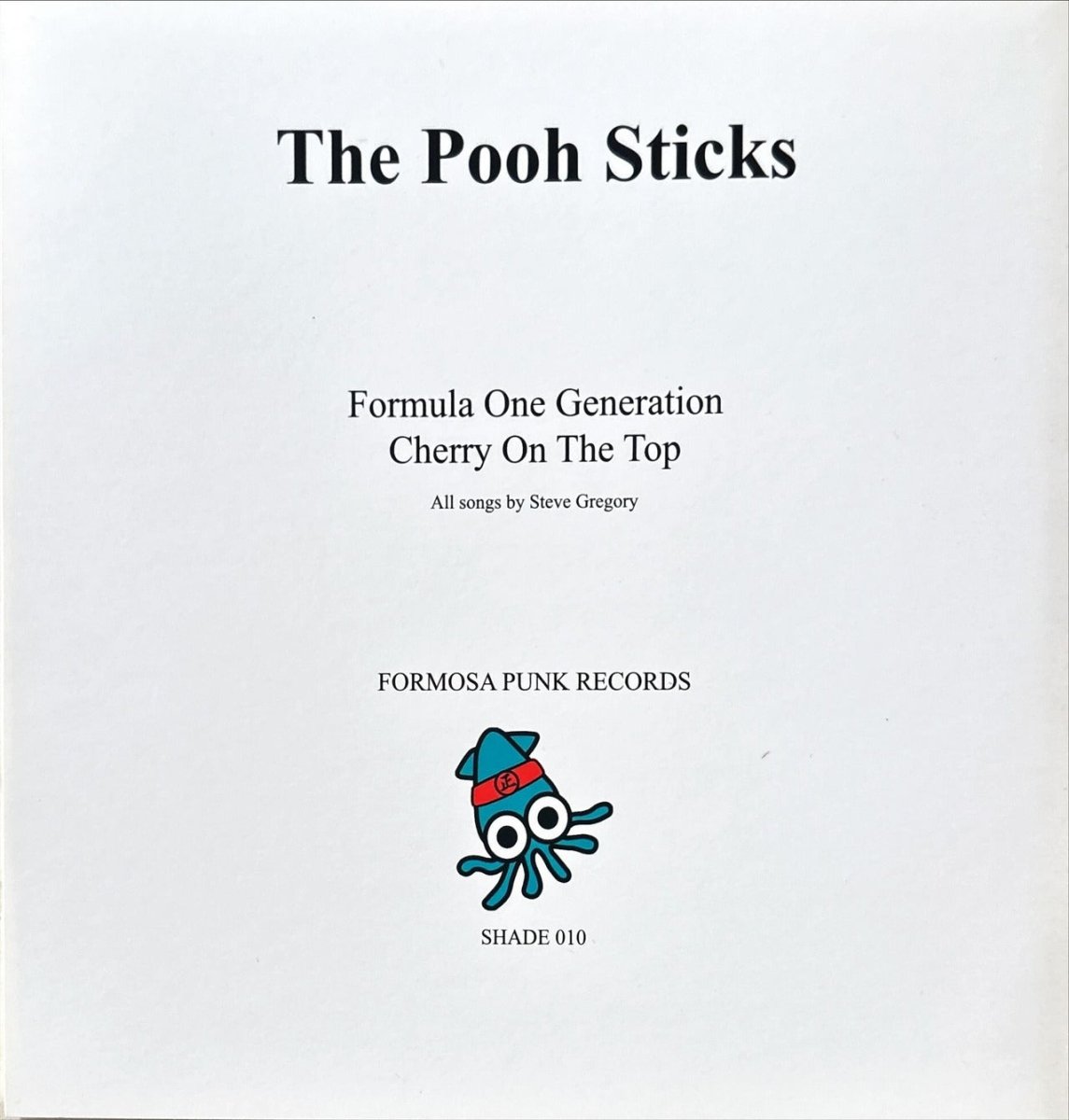 The Pooh Sticks – Formula One Generation - 45rpm records