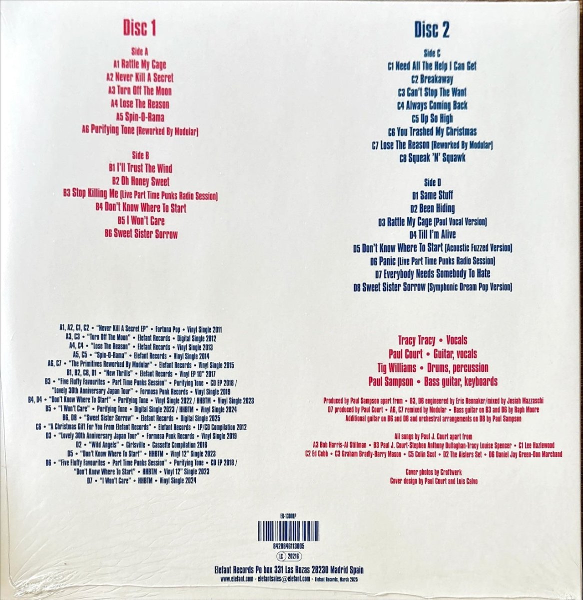 The Primitives - Let's Go Round Again (Second Wave Singles & Raroties 2011 - 2025) - 45rpm records