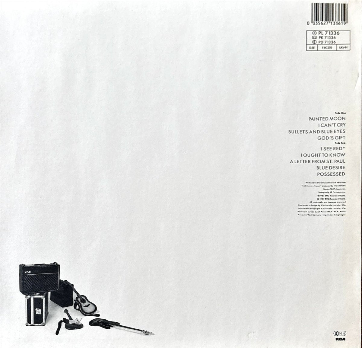 The Silencers - A Letter From St.Paul - 45rpm records