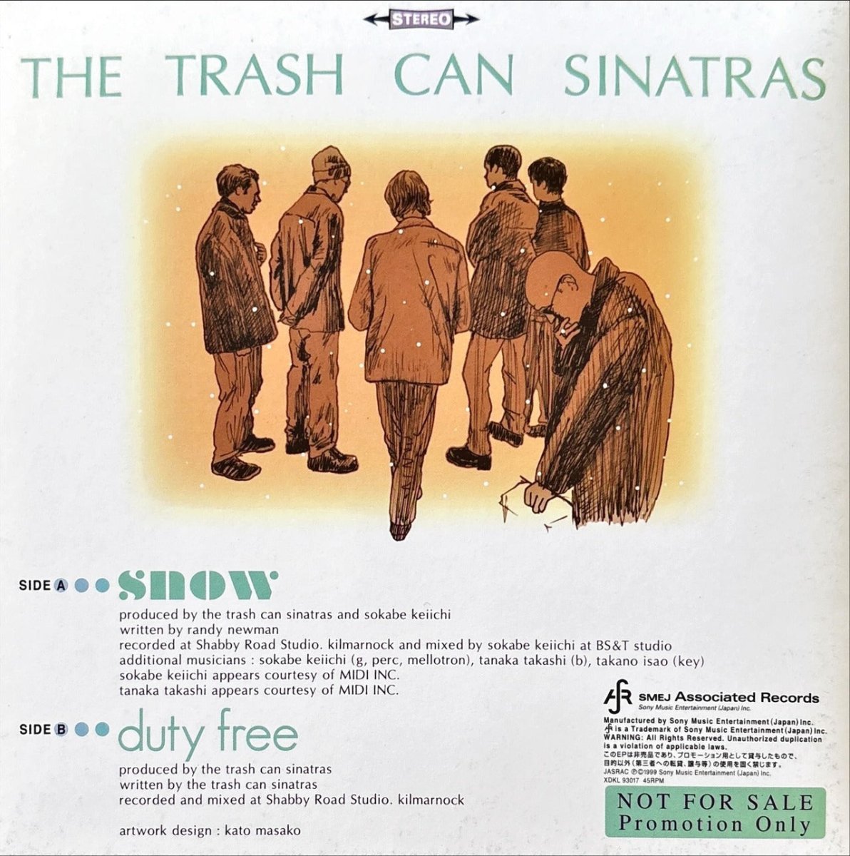 The Trash Can Sinatras – Snow - 45rpm records