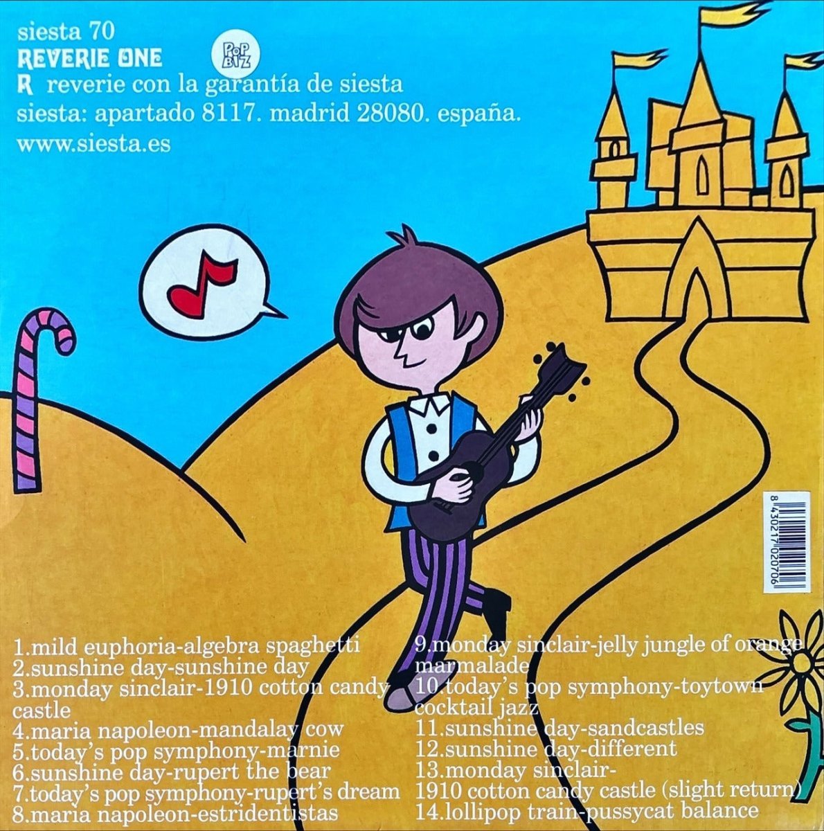 Various – Algebra Spaghetti - A Children's Fantasypop Album - 45rpm records