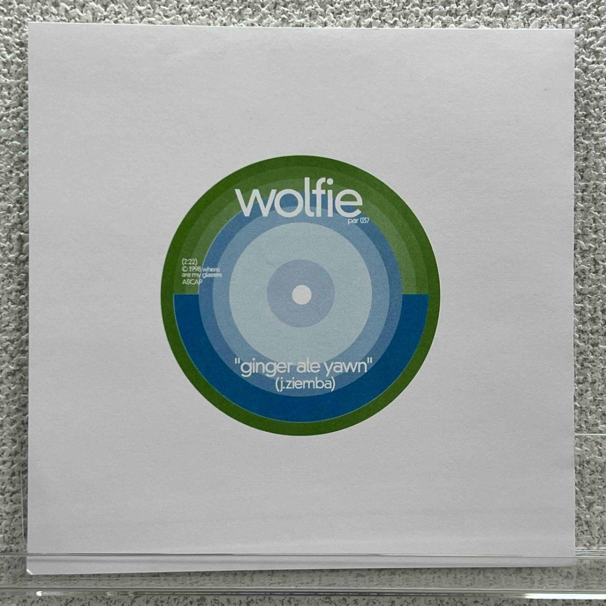 Wolfie - You're Lucky I'm Skinny - 45rpm records
