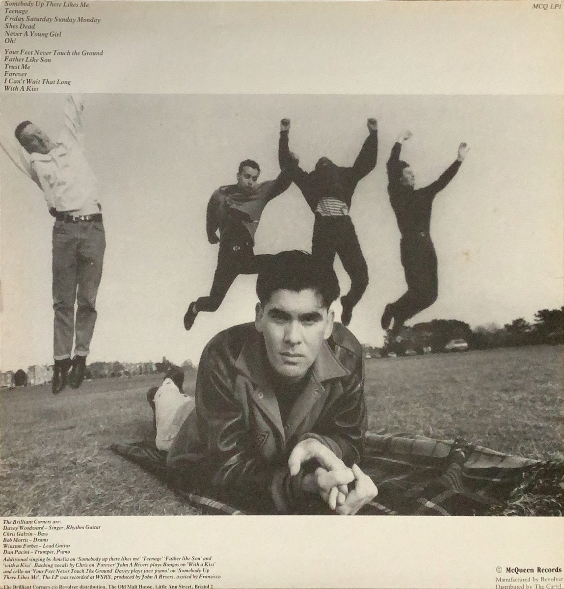 The Brilliant Corners – Somebody Up There Likes Me - 45rpm records