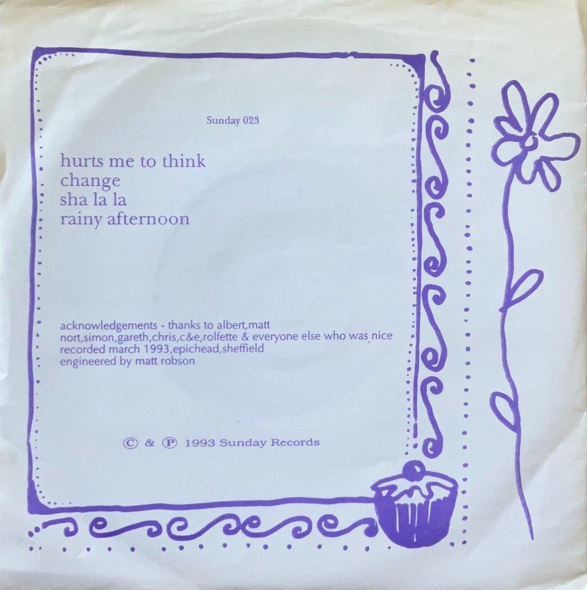 Mrs Kipling – Change EP - 45rpm records