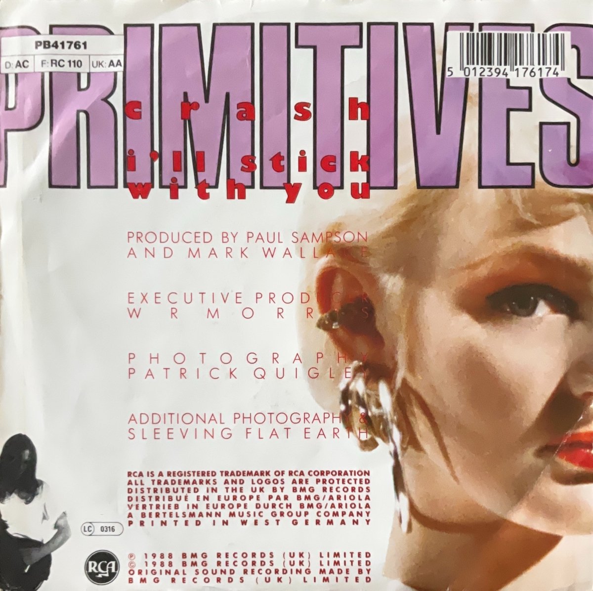 Primitives – Crash - 45rpm records