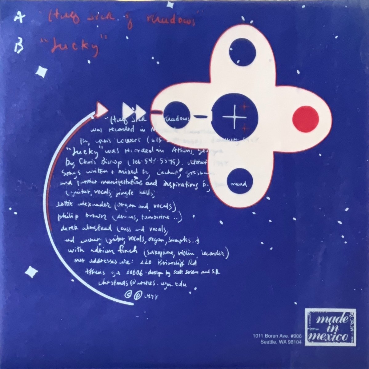 Summer Hymns – Half Sick Of Shadows - 45rpm records