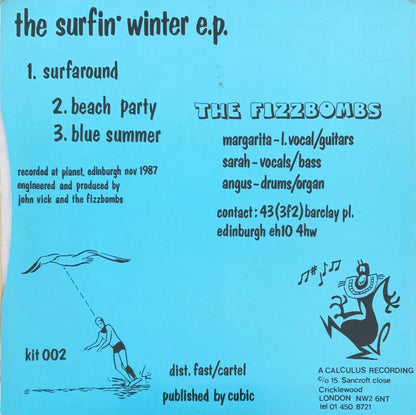The Fizzbombs – The Surfin' Winter EP - 45rpm records
