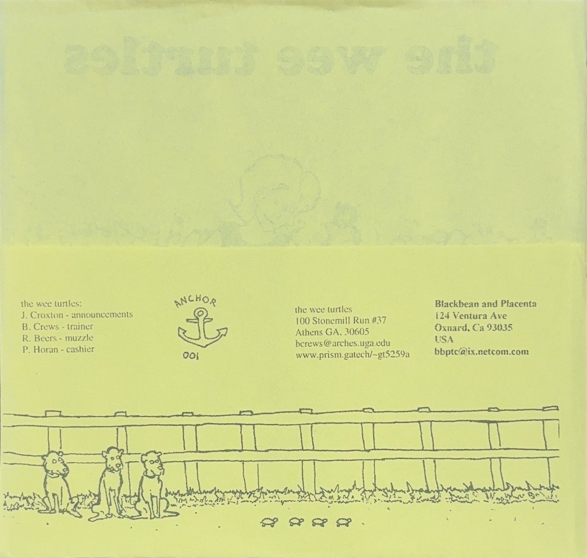 The Wee Turtles – Here Comes Lucky! - 45rpm records