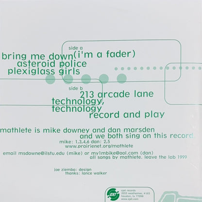 Mathlete – The Household Frequencies - 45rpm records