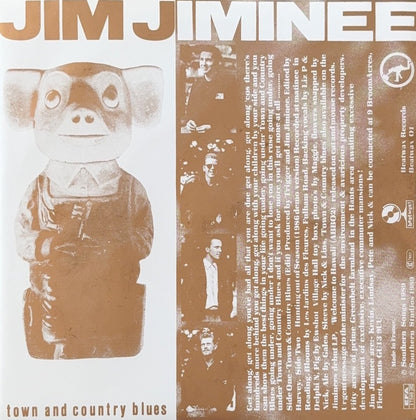 Jim Jiminee – Town & Country Blues - 45rpm records