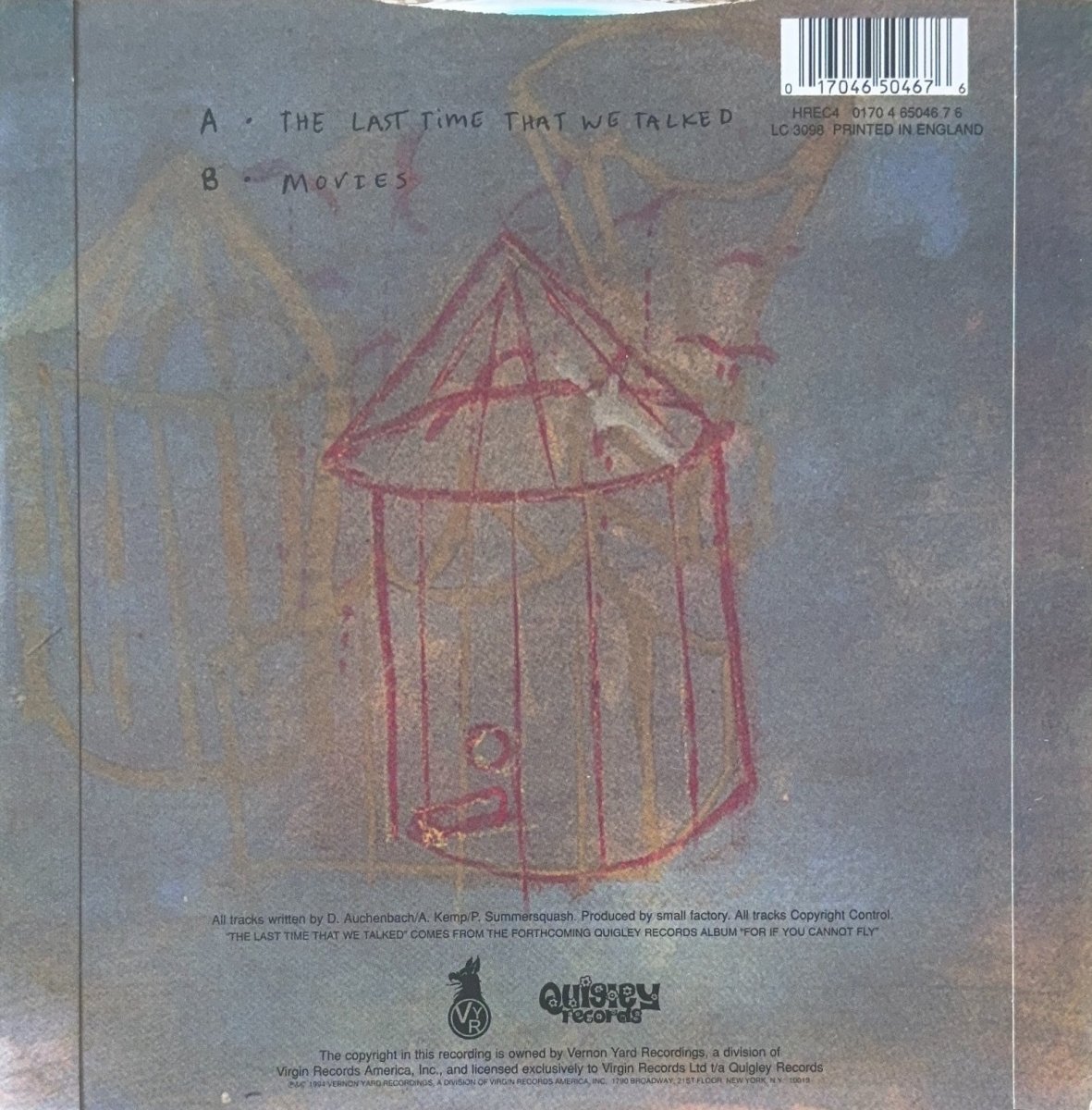 Small Factory – The Last Time That We Talked - 45rpm records