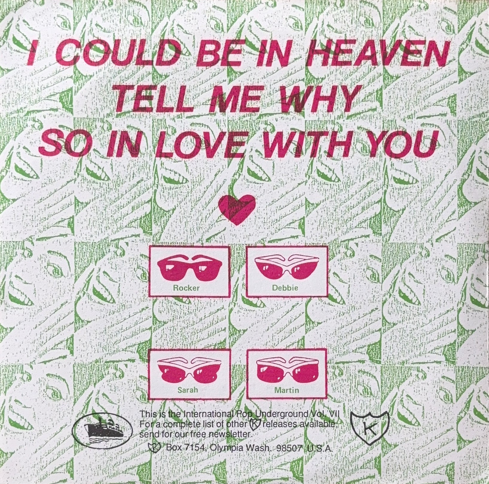 The Flatmates – I Could Be In Heaven