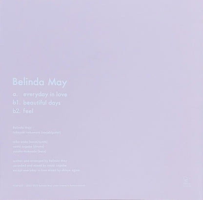 Belinda May – Beautiful Days - 45rpm records
