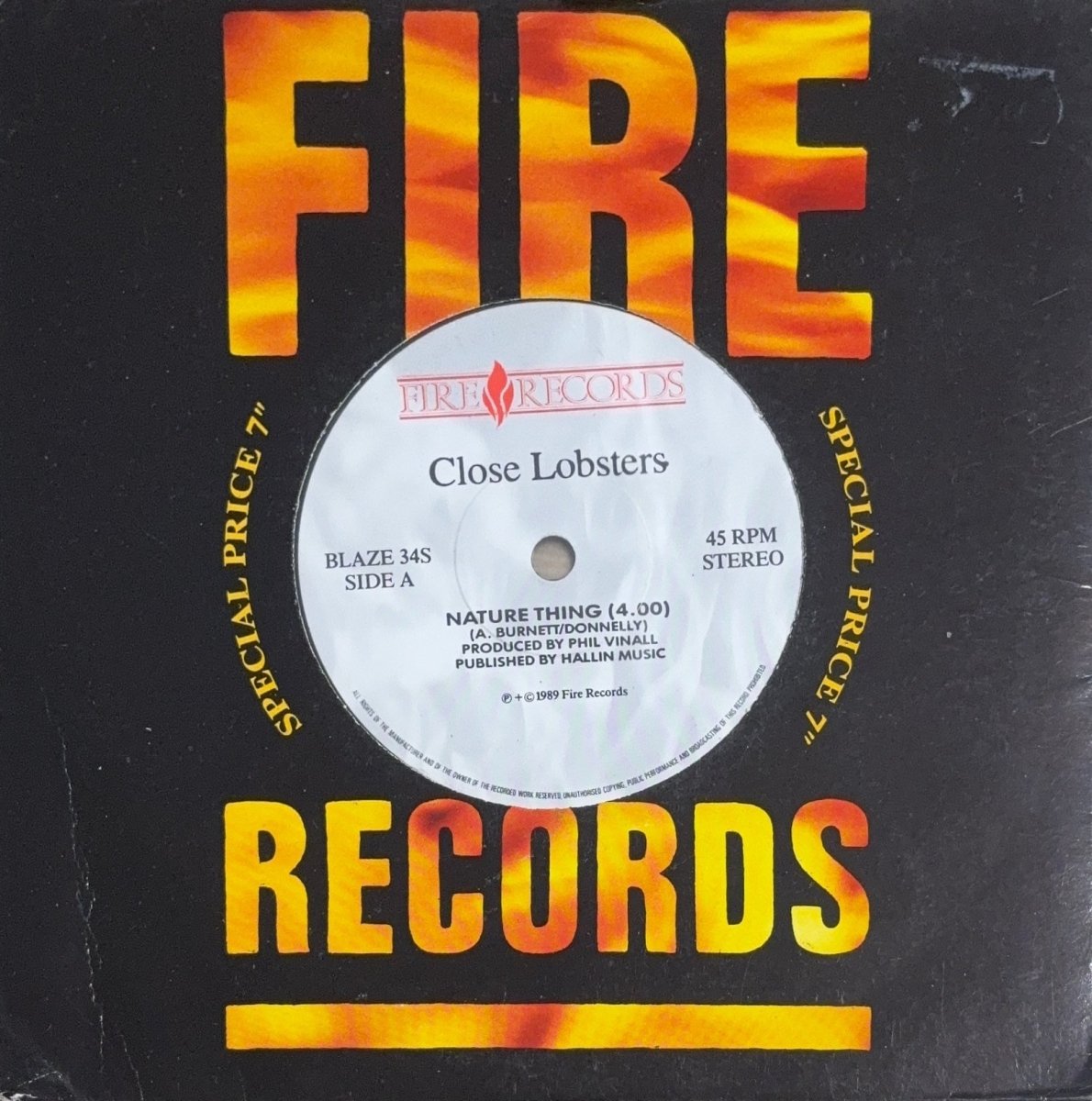 Close Lobsters – Nature Thing - 45rpm records