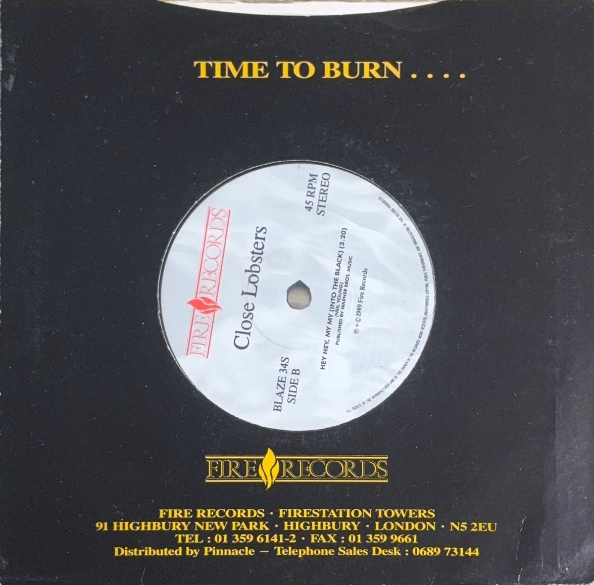 Close Lobsters – Nature Thing - 45rpm records