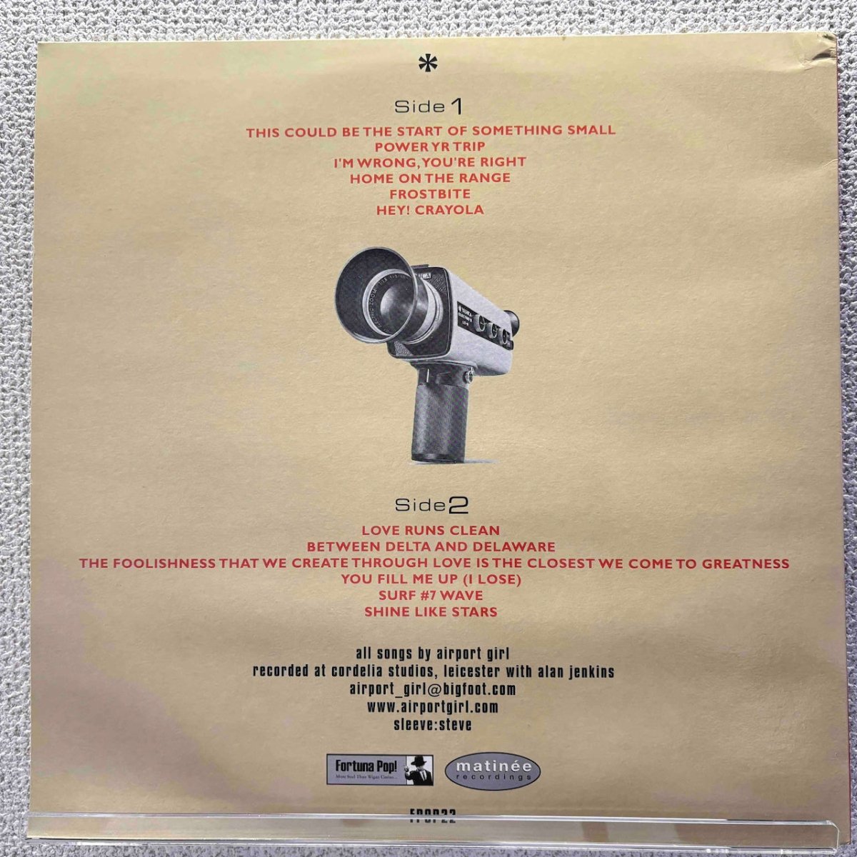 Airport Girl - Honey, I'm An Artist - 45rpm records